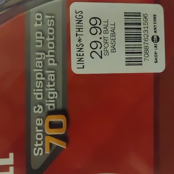 Digital photo baseball - NWT - Picture 4 of 4